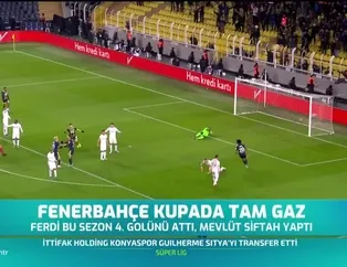 Fenerbahçe kupada tam gaz