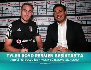 Tyler Boyd resmen Beşiktaş'ta
