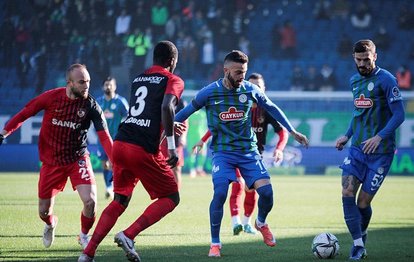 Rizespor 0-1 Gaziantep FK MAÇ SONUCU-ÖZET