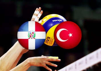 Dominik Cumhuriyeti - Türkiye voleybol maçı saat kaçta?