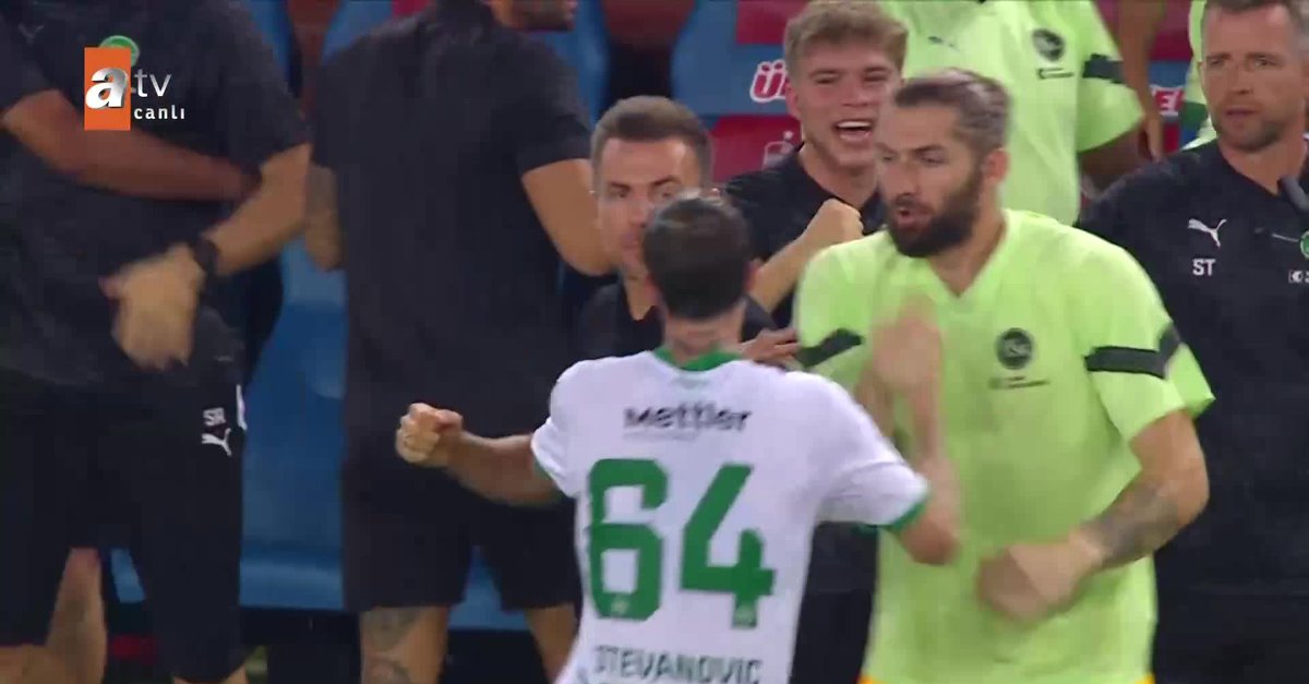 GOL | Trabzonspor 0-1 St. Gallen