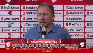 Son dakika spor haberi: Antalyaspor - Beşiktaş maçının ardından Sergen Yalçın konuştu! "Taraftarlara armağan ediyorum"