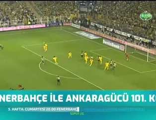 Fenerbahçe ile Ankaragücü 101. kez