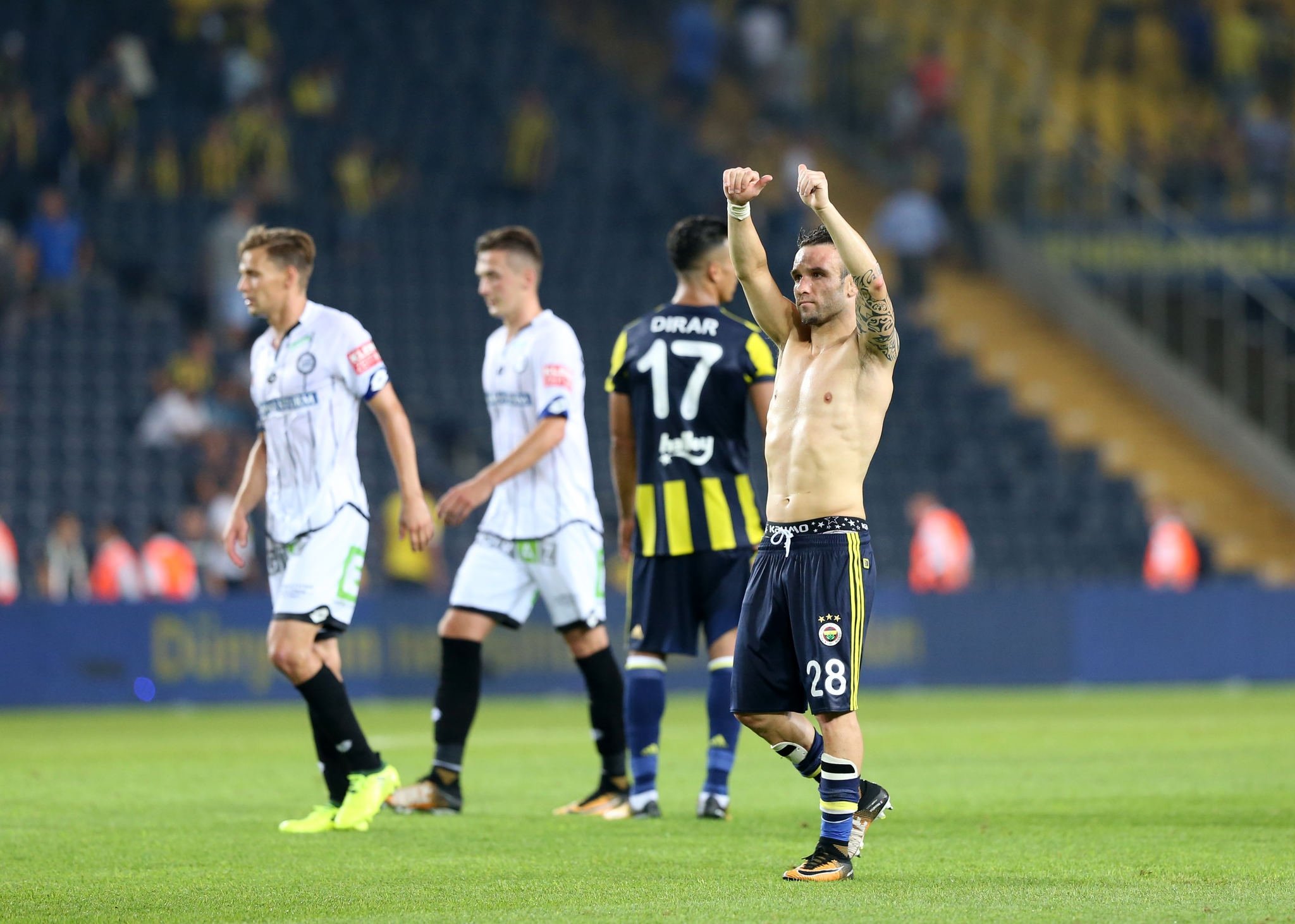 Cumhurbaşkanı Erdoğan Fenerbahçe maçında
