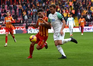 Kayserispor - Bursaspor (Maçtan kareler)