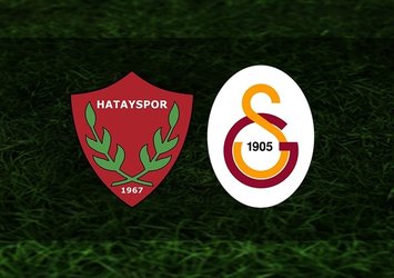 Hatayspor - Galatasaray | CANLI
