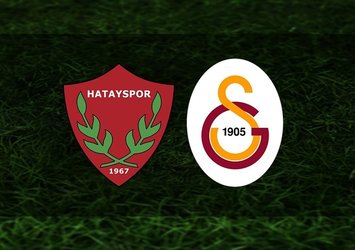 Hatayspor - Galatasaray | CANLI