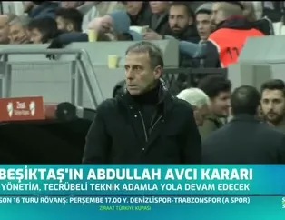 Beşiktaş'tan flaş Abdullah Avcı kararı