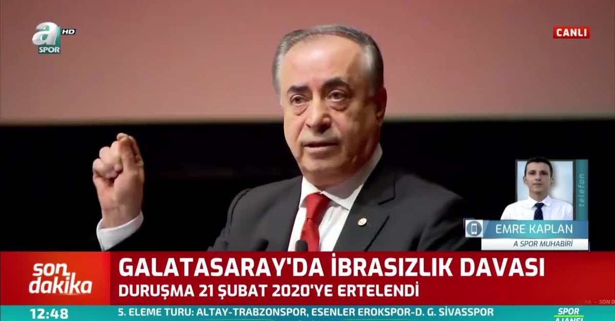 Mahkeme davayı erteledi G.Saray yönetimi görevine devam edecek