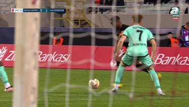 GOL | Antalyaspor 0-1 Kayserispor