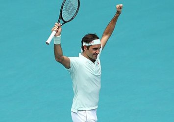 Miami Açık'ta şampiyon Federer