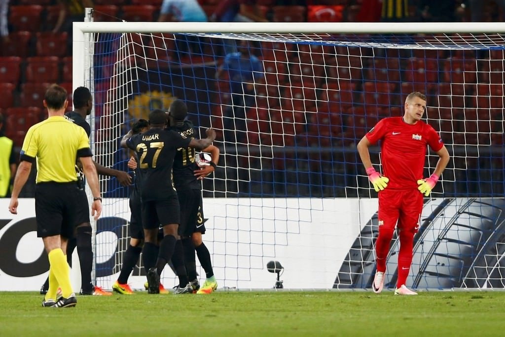 Zürih-Osmanlıspor karşılaşmasından kareler