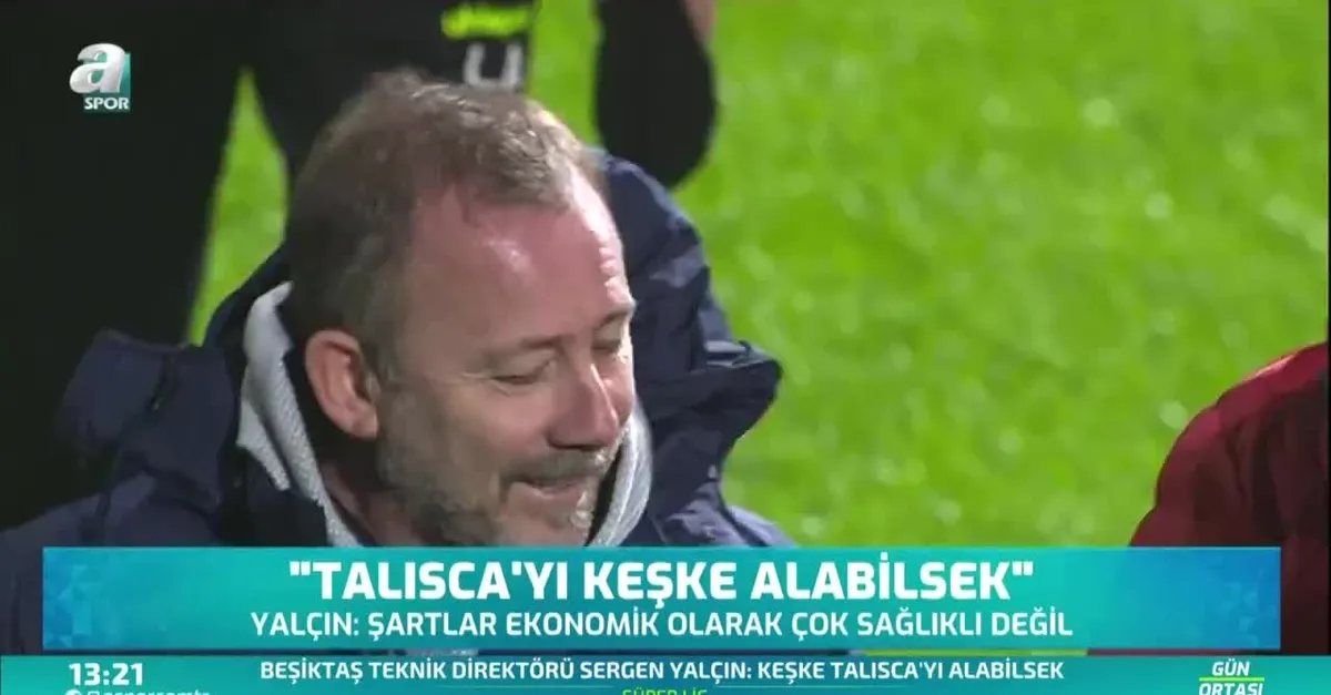 Sergen Yalçın'dan Talisca açıklaması