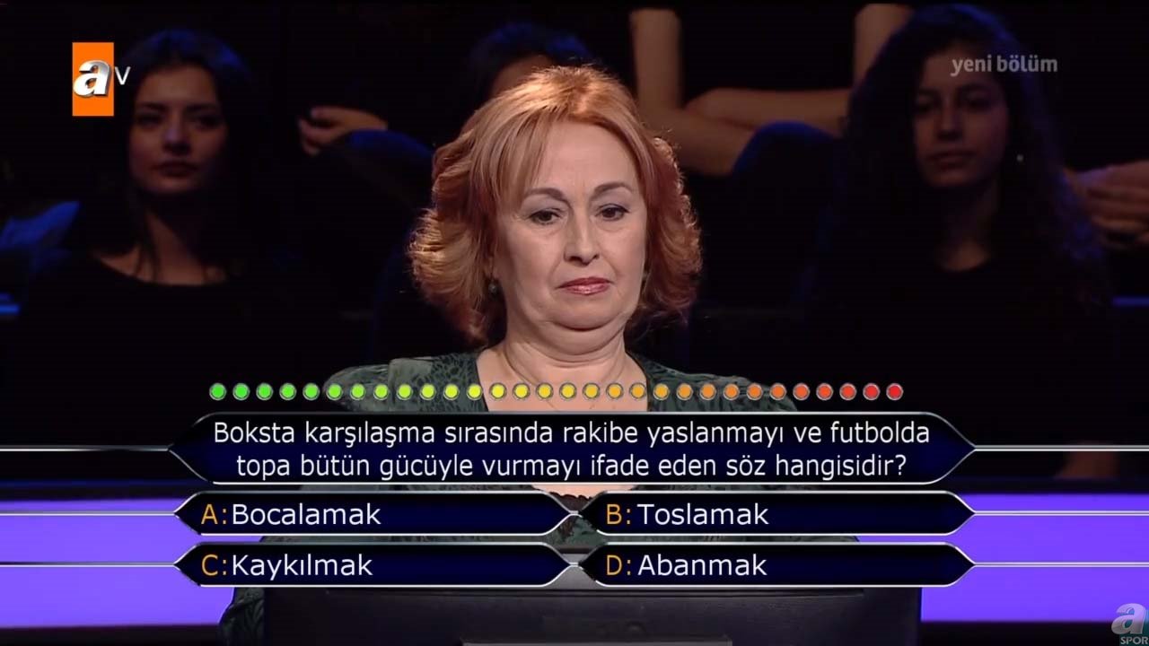 Kim Milyoner Olmak İster’de ’futbol’ sorusu geceye damga vurdu!