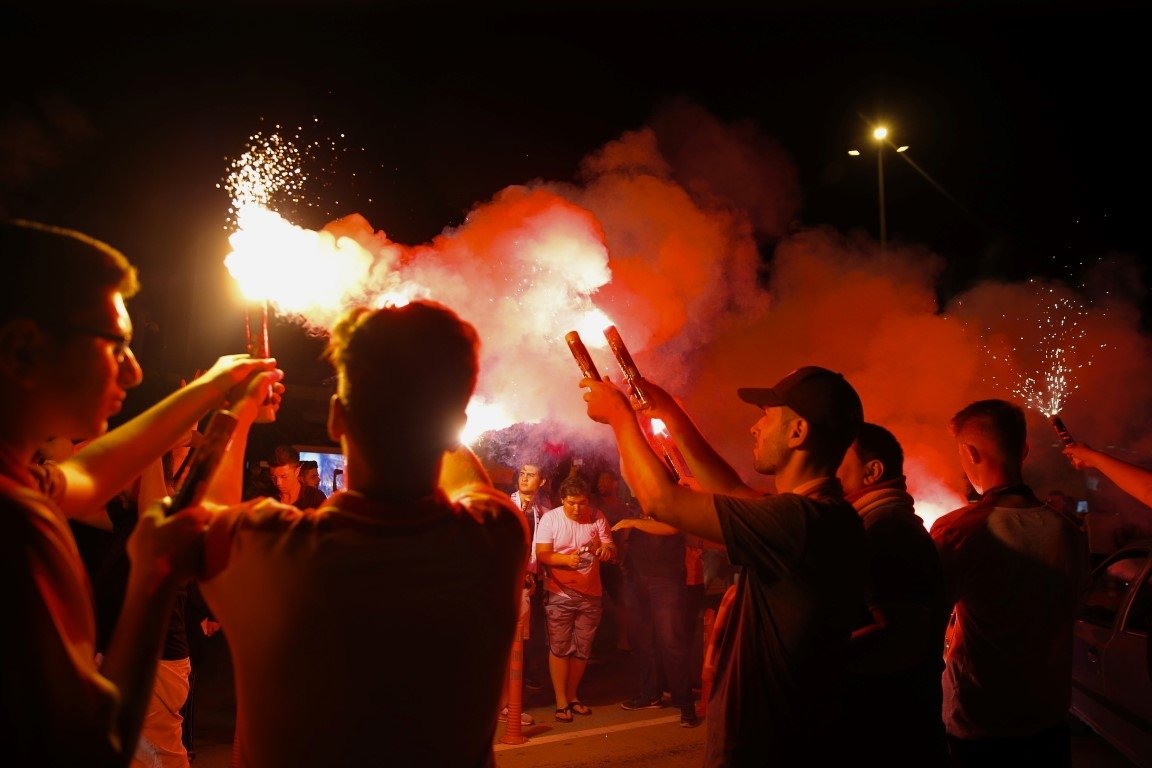 Galatasaray’a Antalya’da coşkulu karşılama