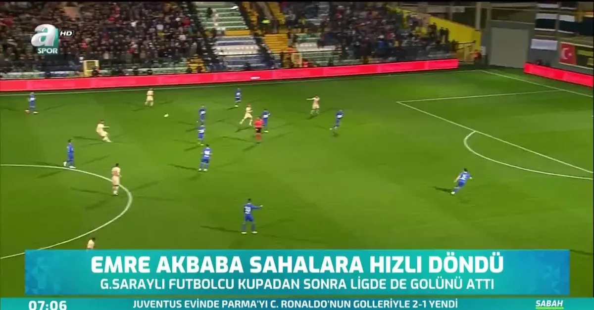 Emre Akbaba sahalara hızlı döndü