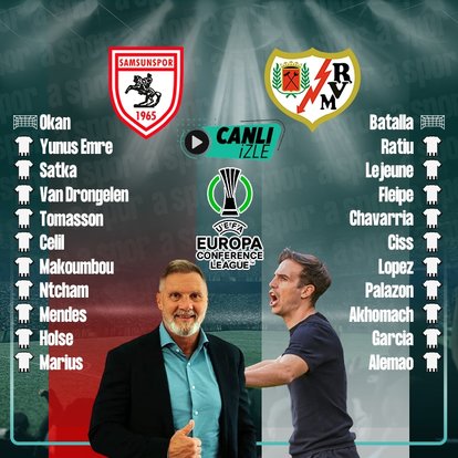 Samsunspor - Rayo Vallecano | CANLI İZLE