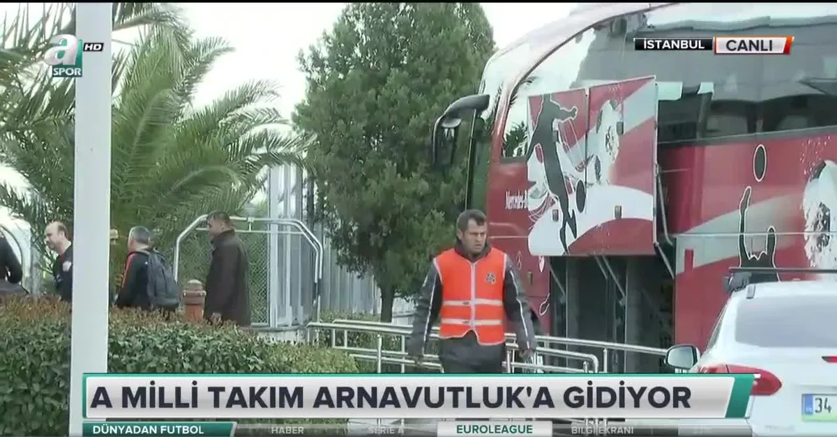 A Milli Takım Arnavutluk'a gidiyor