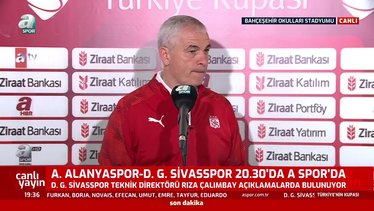 Rıza Çalımbay Alanyaspor - Sivasspor maçı öncesi konuştu! "Asıl sonuç..."