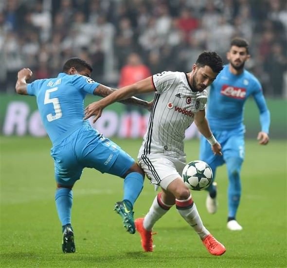 Beşiktaş-Napoli maçından unutulmaz fotoğraflar