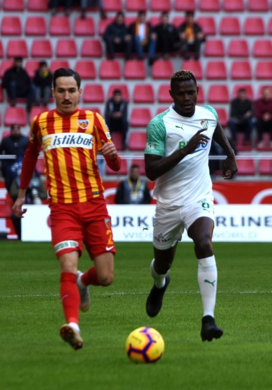 Kayserispor - Bursaspor Maçtan kareler