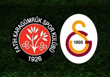 Karagümrük - Galatasaray | CANLI