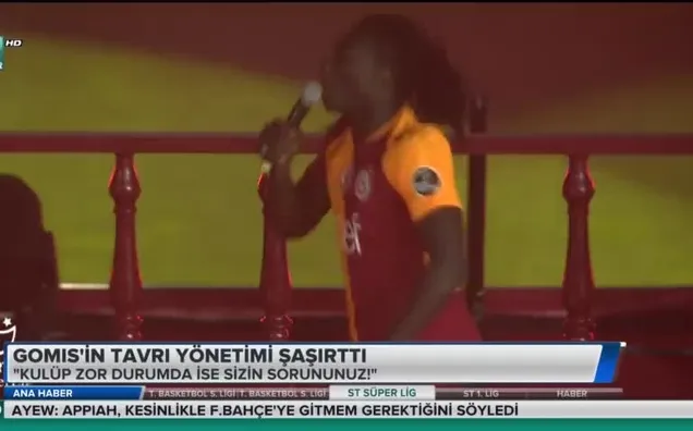 Galatasaray'da Gomis krizi