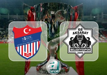 Niğde Belediye Spor-Kuzey Boru 68 Aksaray Belediye Spor maçı saat kaçta?