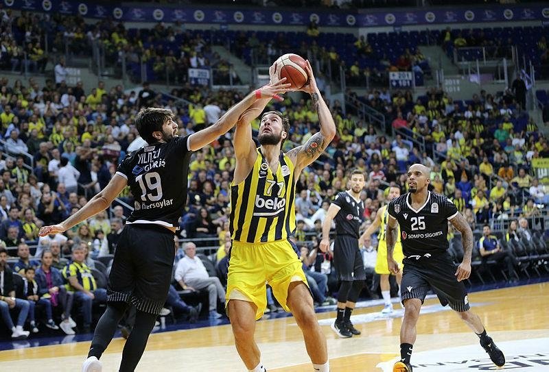 ING Basketbol Süper Ligi: Fenerbahçe Beko 84-80 Beşiktaş Sompo Sigorta