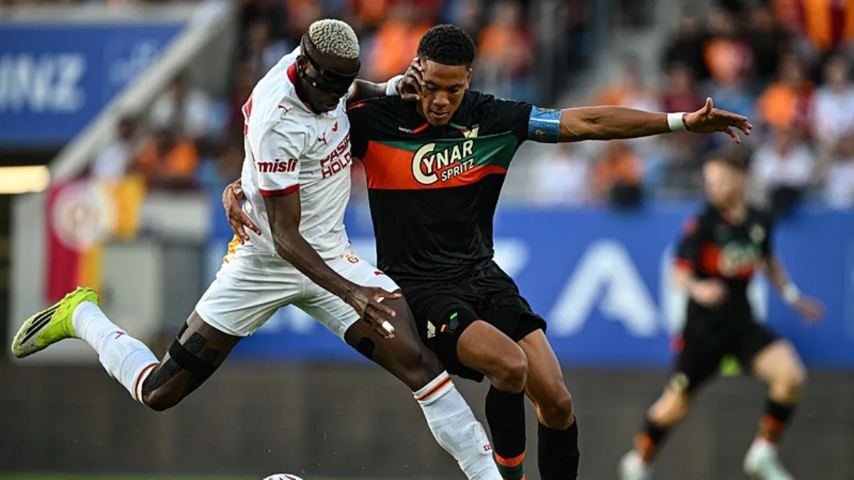 Galatasaray hazırlık maçında Venezia'ya mağlup!