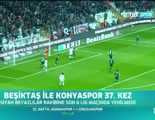 Beşiktaş ile Konyaspor 37. kez
