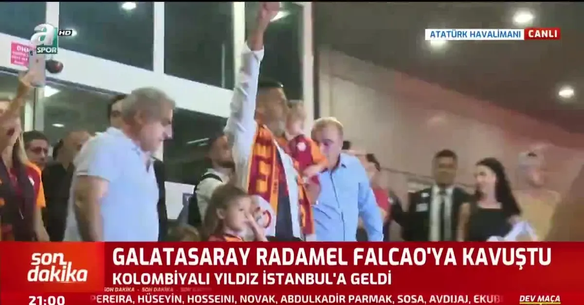Falcao ilk üçlüsünü çektirdi! İşte o görüntüler...