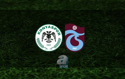 KONYASPOR TRABZONSPOR MAÇI CANLI 📺 | Konyaspor - Trabzonspor maçı canlı saat kaçta? Hangi kanalda?