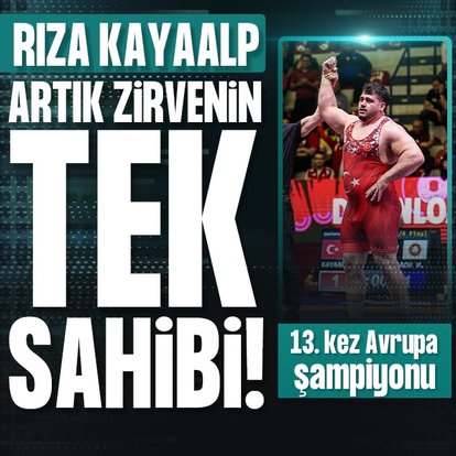 Rıza Kayaalp artık zirvenin tek sahibi!