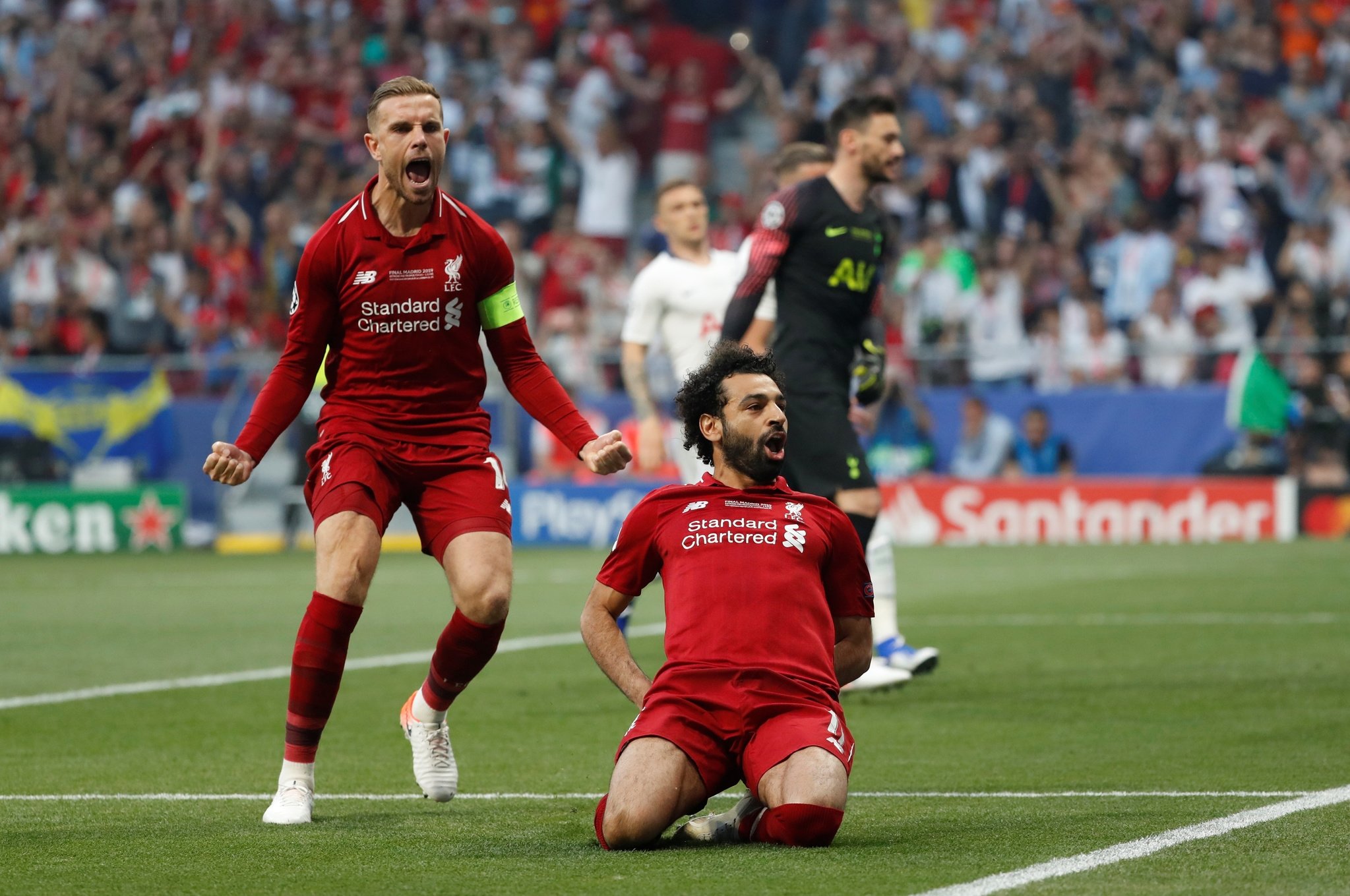 Tottenham Liverpool maçından kareler