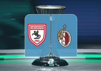 Samsunspor - Hamrun Spartans maçı detayları!