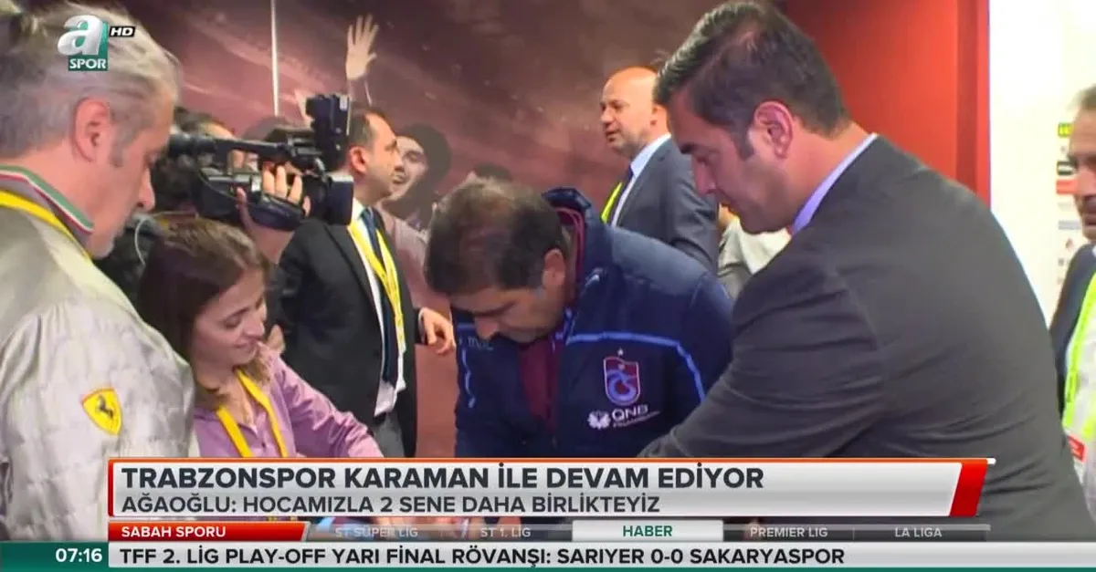 Trabzonspor Karaman ile devam ediyor
