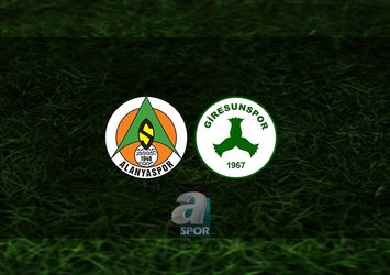 Alanyaspor - Giresunspor maçı saat kaçta?