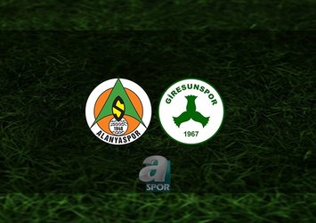 Alanyaspor - Giresunspor maçı saat kaçta?