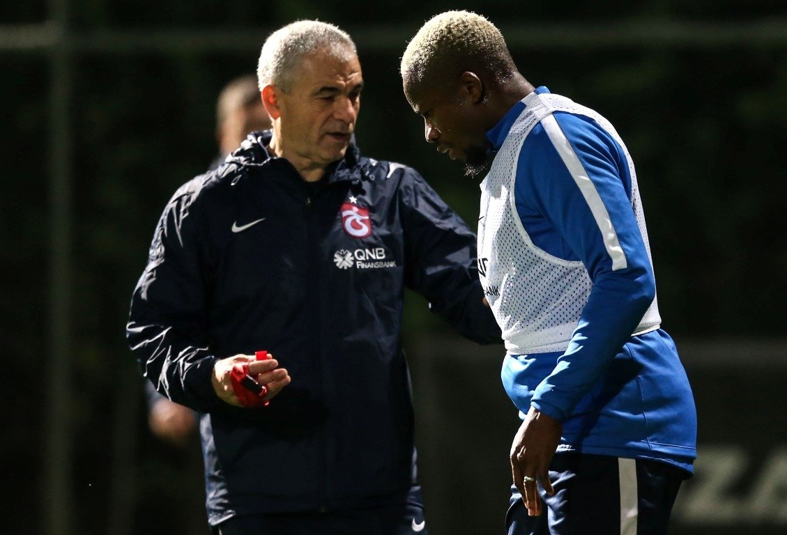 Trabzonspor’da kıran kırana antrenman
