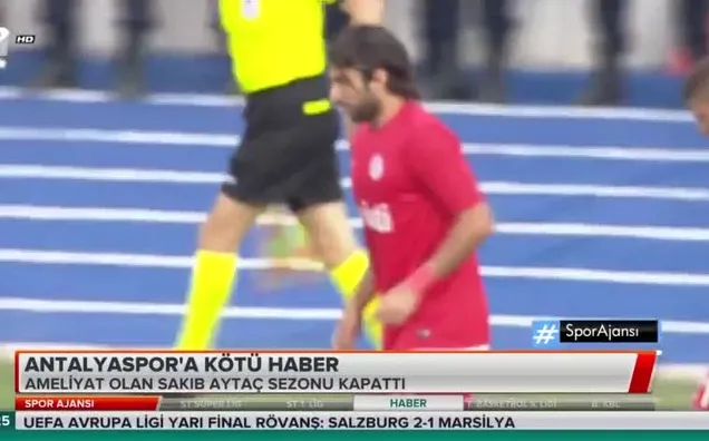 Antalyaspor'a kötü haber