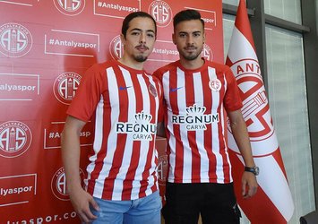 Antalyaspor'da çifte transfer