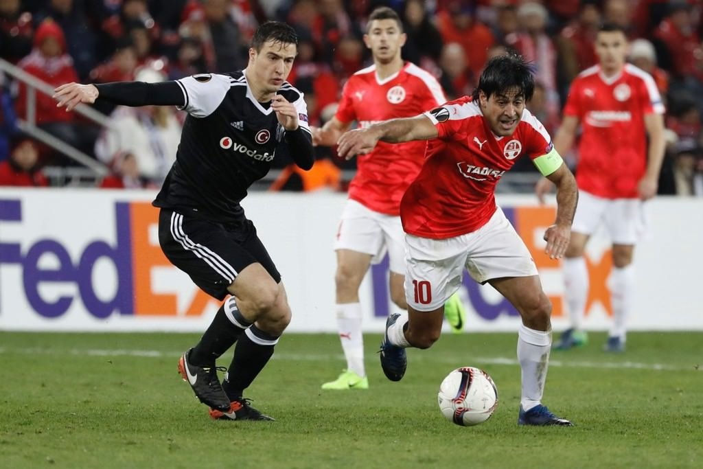 Hapoel Beer Sheva - Beşiktaş maçından kareler