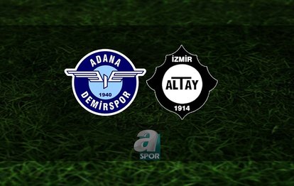 Adana Demirspor - Altay maçı ne zaman, saat kaçta ve hangi kanalda canlı yayınlanacak? | Süper Lig