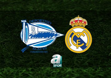 Deportivo Alaves-Real Madrid | CANLI