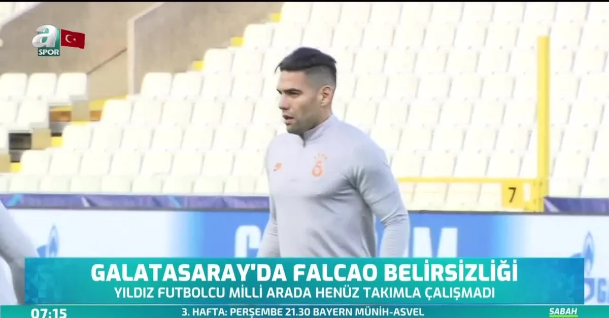 Galatasaray'da Falcao belirsizliği