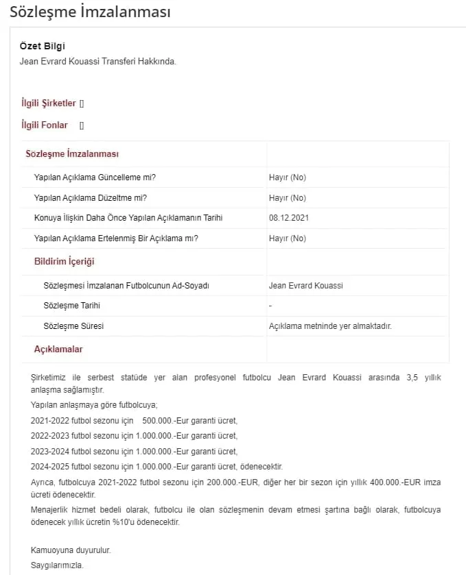TRABZONSPOR HABERLERİ - Jean Evrard Kouassi resmen açıklandı - 1