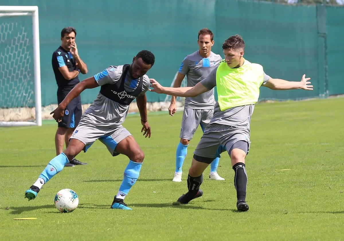 Trabzonspor Gençlerbirliği maçı hazırlıklarını sürdürdü - 6