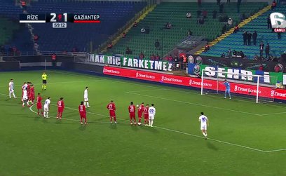 GOL | Çaykur Rizespor 3-1 Gaziantep FK