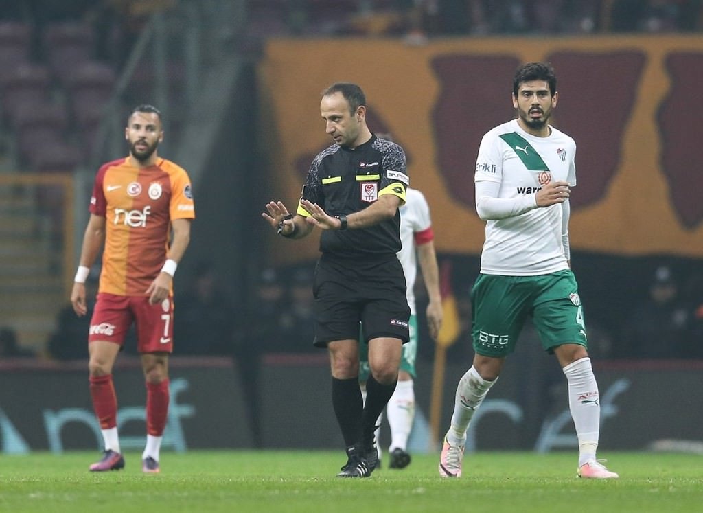 Galatasaray-Bursaspor karşılaşmasından kareler